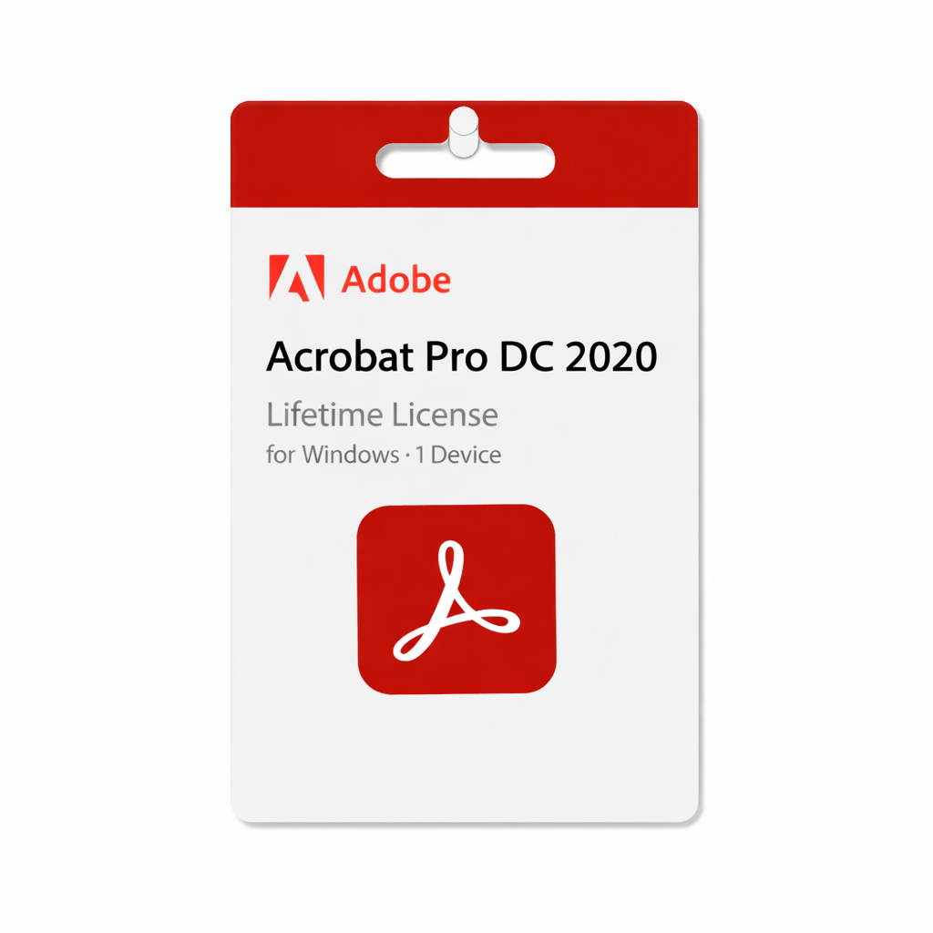 Adobe Acrobat Pro DC 2020 Lifetime License for Windows